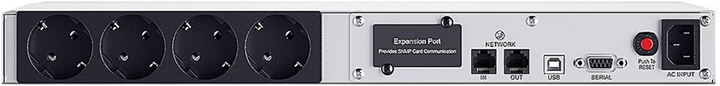 UPS CyberPower Office Rackmount Series OR650ERM1UGR 360W/650VA - obraz 3