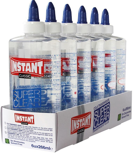 Zestaw klejów w płynie Instant 266 ml 6 szt (8414213111422) - obraz 1