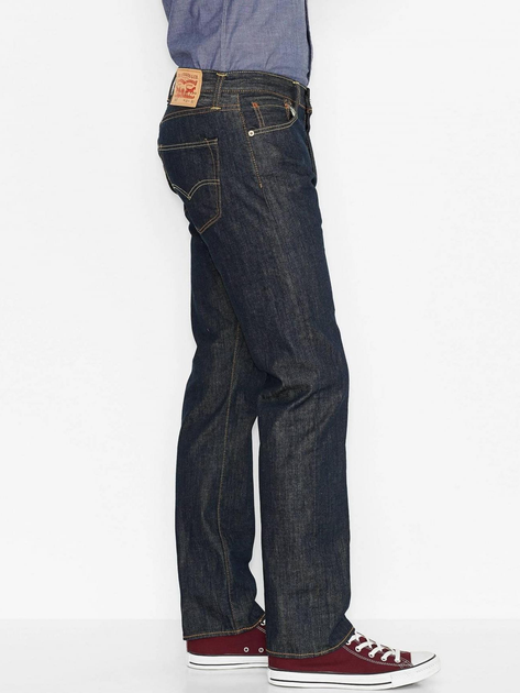 Джинси Regular fit чоловічі Levi's 501 Original 00501-0162 31-32 Темно-сині (5412130541448) - зображення 3