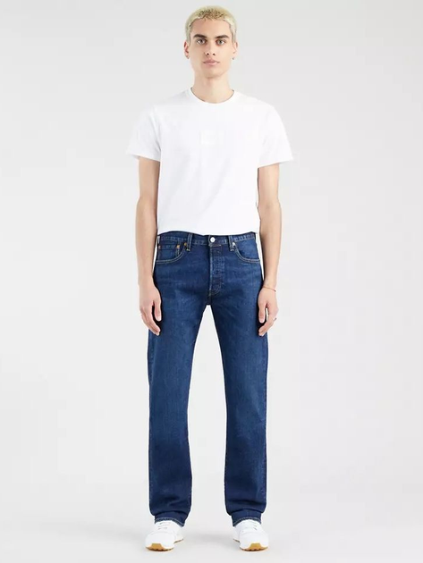 Джинси Regular fit чоловічі Levi's 501 Original 00501-3199 31-34 Темно-сині (5400970332043) - зображення 5
