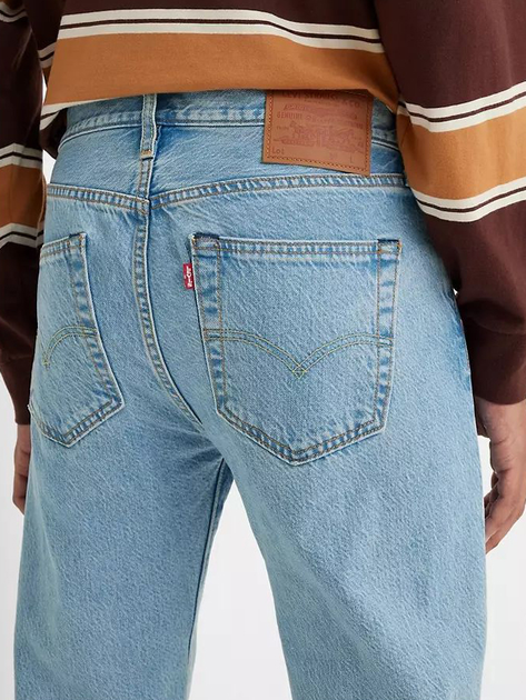 Джинси Regular fit чоловічі Levi's 501 Original 00501-3286 34-32 Блакитні (5400970730382) - зображення 5