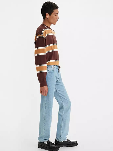 Jeansy regular fit męskie Levi's 501 Original 00501-3286 36-34 Niebieskie (5400970730436) - obraz 4