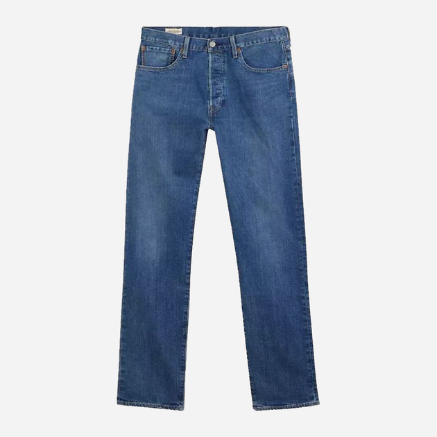 Jeansy regular fit męskie Levi's 501 Original 00501-3339 34-32 Granatowe (5401043294664) - obraz 7