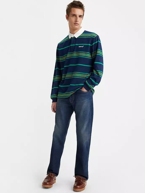 Jeansy regular fit męskie Levi's 501 Original 00501-3411 38-32 Granatowe (5401128021840) - obraz 3