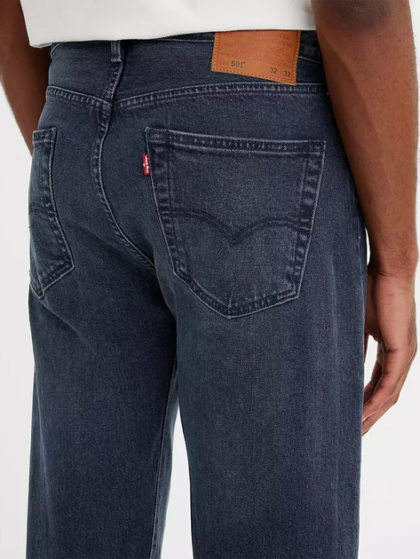 Jeansy regular fit męskie Levi's 501 Original 00501-3473 34-32 Granatowe (5401128026944) - obraz 5