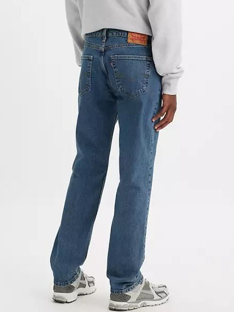 Jeansy regular fit męskie Levi's 514 Straight 00514-1267 33-34 Granatowe (5400816566090) - obraz 2