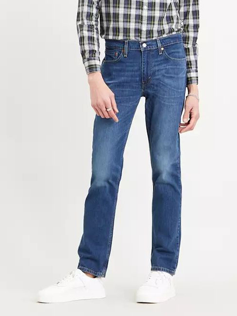 Jeansy slim fit męskie Levi's 511 Slim 04511-1163 30-34 Granatowe (5415153940748) - obraz 1