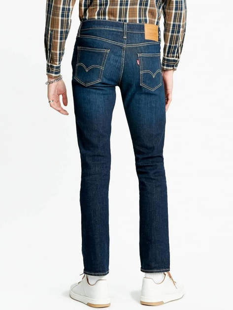 Jeansy slim fit męskie Levi's 511 Slim 04511-4102 36-34 Granatowe (5400816864523) - obraz 2