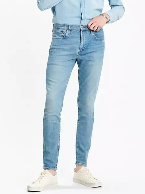 Jeansy slim fit męskie Levi's 512 Slim Taper 28833-0588 33-36 Niebieskie (5400816861973) - obraz 1