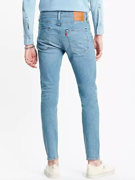 Jeansy slim fit męskie Levi's 512 Slim Taper 28833-0588 33-36 Niebieskie (5400816861973) - obraz 2