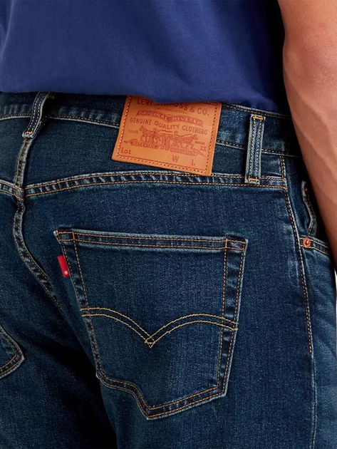 Джинси Regular fit чоловічі Levi's 501 Original 00501-3061 34-36 Темно-сині (5400898339483) - зображення 5