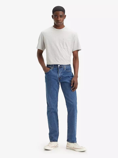 Jeansy regular fit męskie Levi's 502 Taper 29507-0555 33-34 Granatowe (5400816870661) - obraz 5