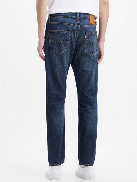 Jeansy regular fit męskie Levi's 502 Taper 29507-1294 31-34 Granatowe (5401043431410) - obraz 2