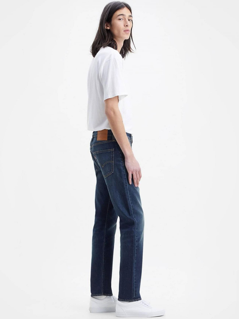 Джинси Regular fit чоловічі Levi's 502 Taper 29507-1294 33-34 Темно-сині (5401043431465) - зображення 4