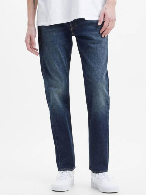 Jeansy regular fit męskie Levi's 502 Taper 29507-1294 34-32 Granatowe (5401043431489) - obraz 1