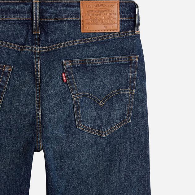 Джинси Regular fit чоловічі Levi's 502 Taper 29507-1294 33-32 Темно-сині (5401043431458) - зображення 10