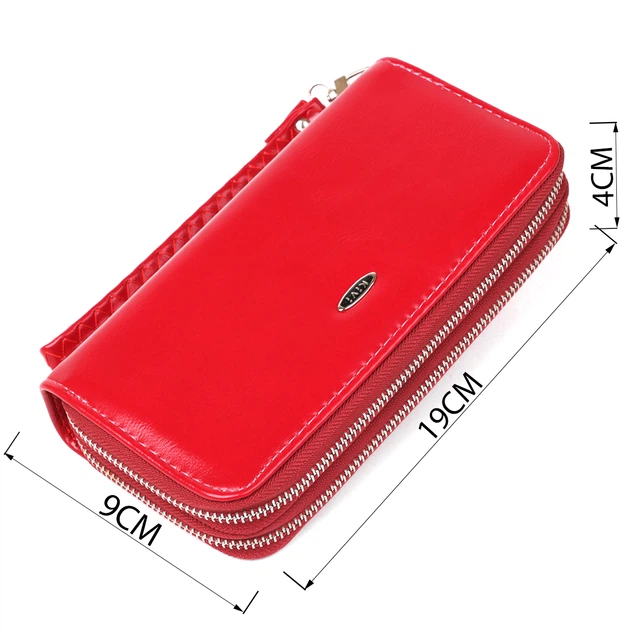 Кошелек женский из экокожи Kivi 19054 Розовый - изображение 4