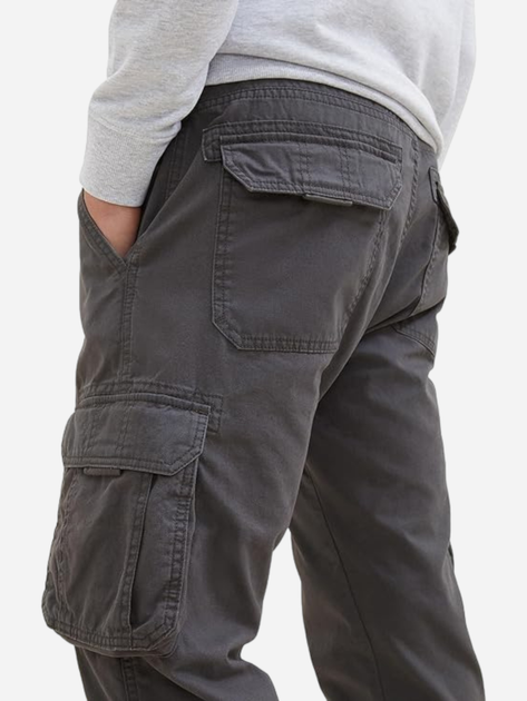 Spodnie cargo męskie Tom Tailor 1039851 M Szare (4067261378404) - obraz 6