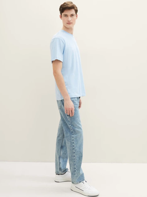 Джинси Regular fit чоловічі Tom Tailor 1040203 34-34 Блакитні (4067672143592) - зображення 5