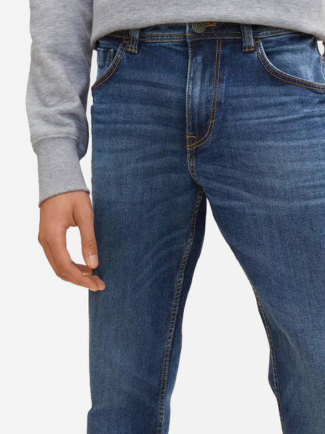 Джинси Slim fit чоловічі Tom Tailor 1007858 38-32 Сині (4067672410267) - зображення 4