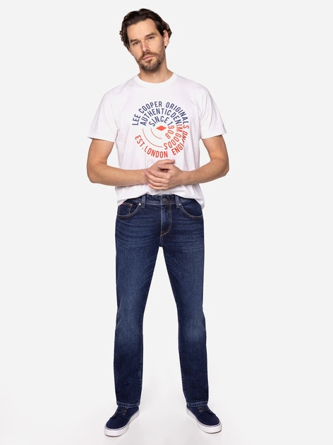 Jeansy regular fit męskie Lee Cooper HARRY-650 31-30 Granatowe (5904347399160) - obraz 3