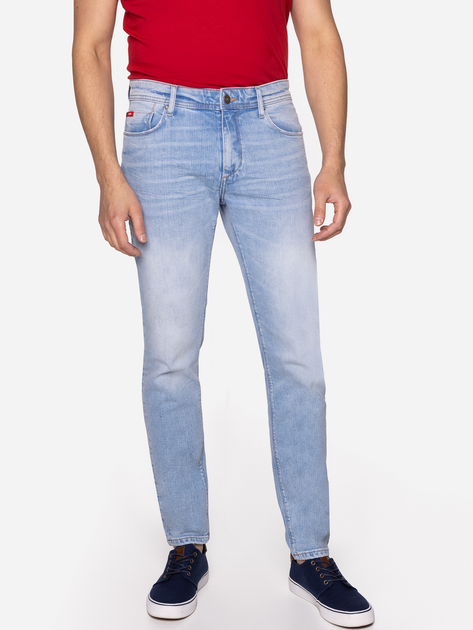 Jeansy slim fit męskie Lee Cooper HUNTER-3004 32-30 Niebieskie (5905991703761) - obraz 1