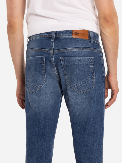 Jeansy slim fit męskie Lee Cooper LC7110-650 30-32 Niebieskie (5904347399658) - obraz 4
