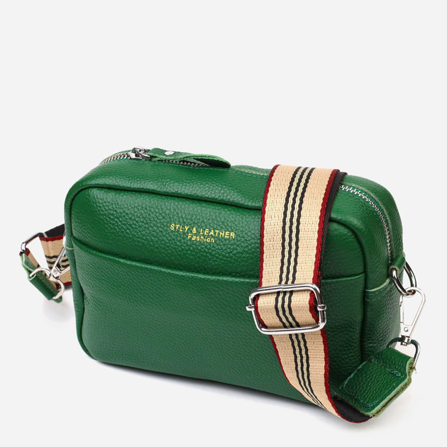 Сумка кросс-боди женская кожаная Vintage leather-22120 Зеленая – в ...