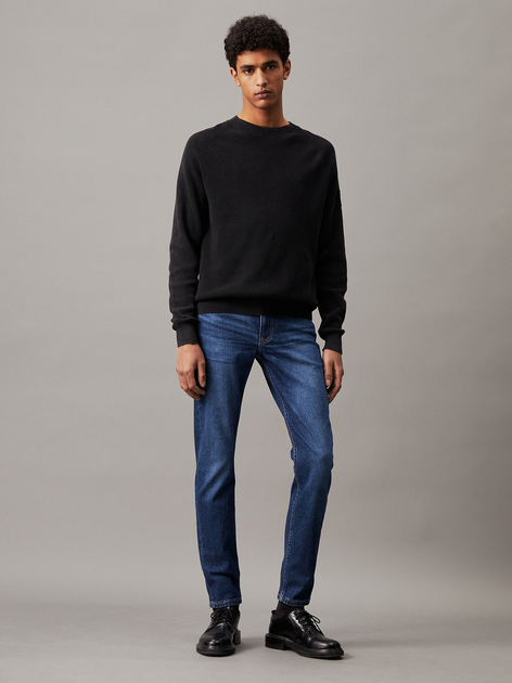 Джинси Slim fit чоловічі Calvin Klein Jeans J30J324849-1BJ 32/30 Темно-сині (8720109360196) - зображення 3