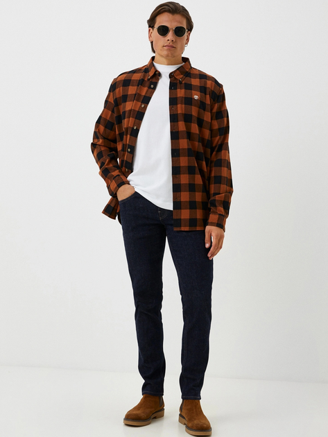 Джинси Regular fit чоловічі Timberland TB0A6CQ2 34 Темно-сині (196247743302) - зображення 3