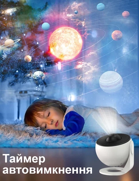 Проектор-ночник звездного неба Galaxy Projector 13 в1 Домашний