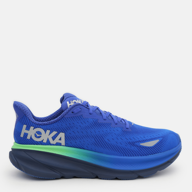 Акція на Чоловічі кросівки для бігу з Gore-Tex HOKA ONE ONE M Clifton 9 Gtx 1141470F-DBES 40.5 (7.5US) 25.5 см Сині від Rozetka