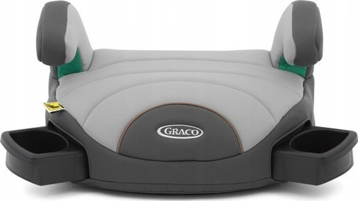 Fotelik samochodowy booster Graco EverSure Lite I-Size 135-150 cm Steeple gray (5060624772368) - obraz 4