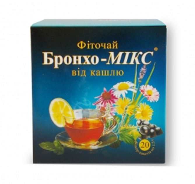 FitoPRODUCT Бронхо Мікс фіточай 20 пак - изображение 1