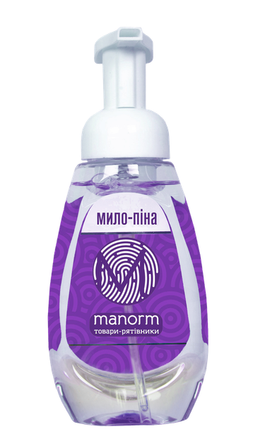 Мыло-пена Софт для мытья рук Manorm 300 мл - Фото 1 Мыло-пена Софт для мытья рук Manorm 300 мл - изображение 1