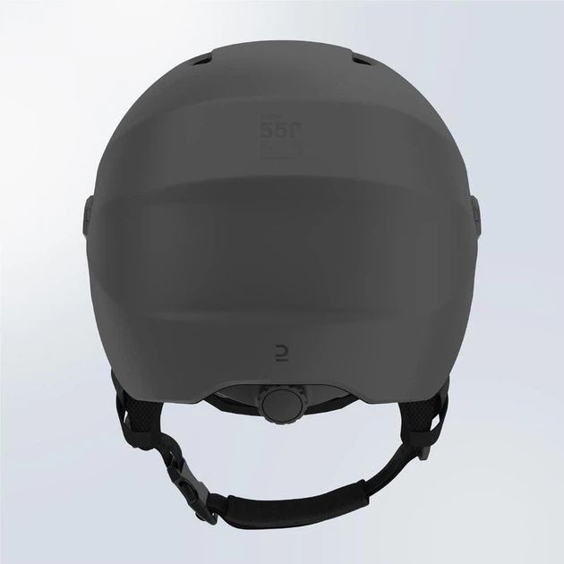 Горнолыжный Шлем со Встроенной Маской WEDZE PST 550 L 59 - 62 cм для Трассового Катания Черный - изображение 3