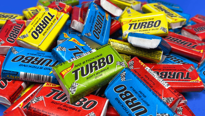 Набір Жувальна Гумка 10шт Turbo Soft Buble Gum 4,5g - Фото 3 Набір Жувальна Гумка 10шт Turbo Soft Buble Gum 4,5g - зображення 3