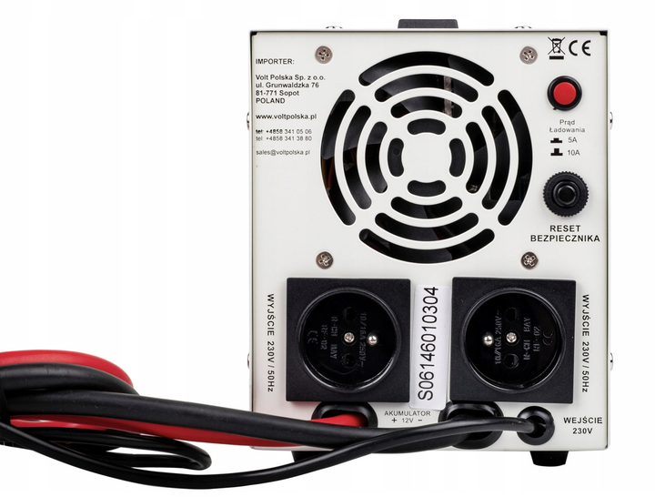 Джерело безперебійного живлення SINUSPRO-1000E 12В/230W VOLT POLSKA - изображение 5