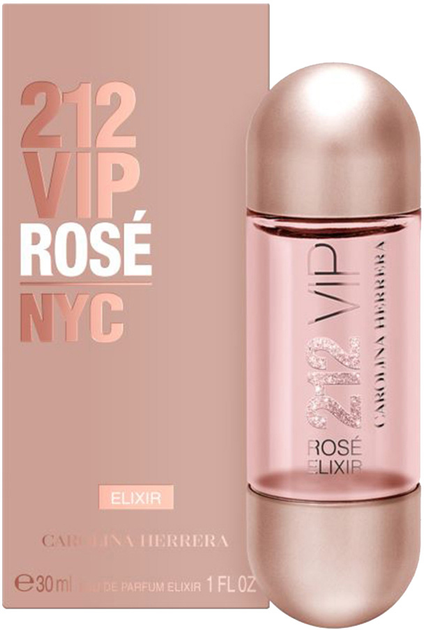 Woda perfumowana damska Carolina Herrera 212 Vip Rose Elixir 30 ml (8411061083505) - obraz 1