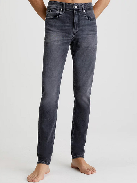 Джинси Regular fit чоловічі Calvin Klein Jeans J323360-1BY 30 Чорні (8720108067676) - зображення 1