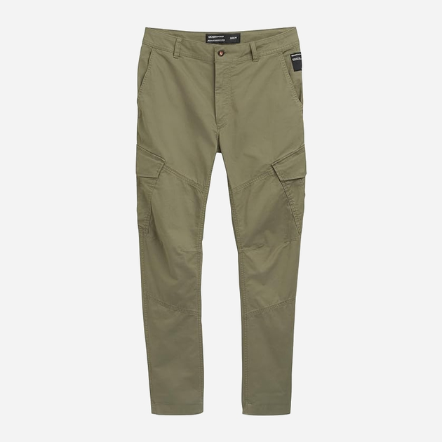Штани карго чоловічі Tom Tailor 1042559 S Оливкові (4068127325860) - зображення 4