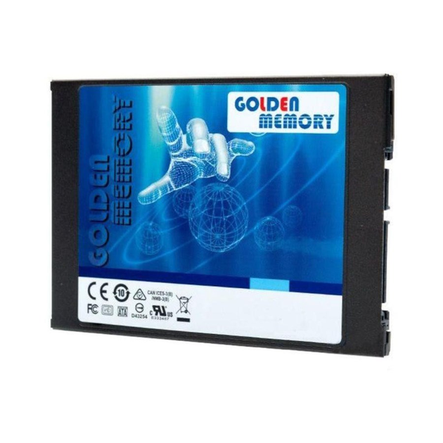 Накопичувач SSD 2.5" 256GB Golden Memory (GMSSD256GB) SATA III 550Mb/s 330Mb/s - изображение 1