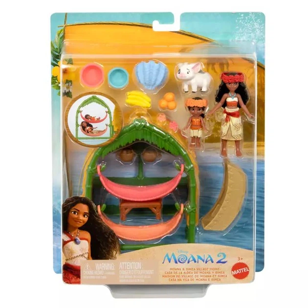 Ігровий набір Моана 2 Сімеа Village Home Mattel - зображення 2
