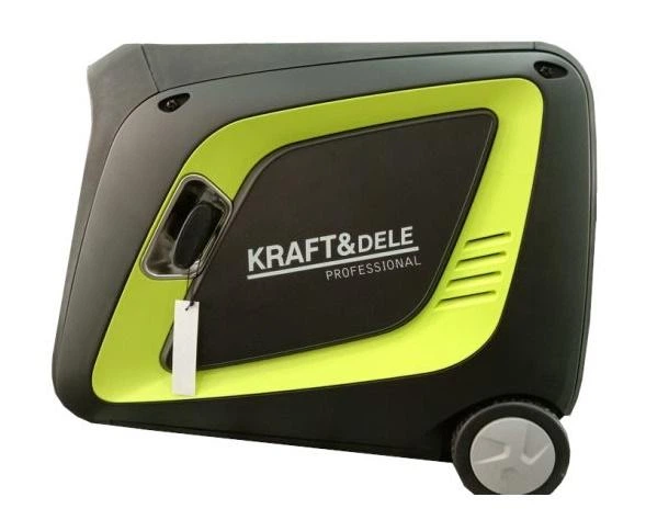 Инверторный Бензиновый генератор 4.9 кВт с ручным запуском KRAFT&DELE KD686 + AVR Однофазный Бензогенератор 4900 Вт с механическим ручным стартером Электрогенератор на бензине 220В - изображение 10