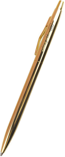 Набір гелевих ручок Interdruk Slim Satin Gold Металеві Сині 24 шт (ZES5902277349538) - зображення 3