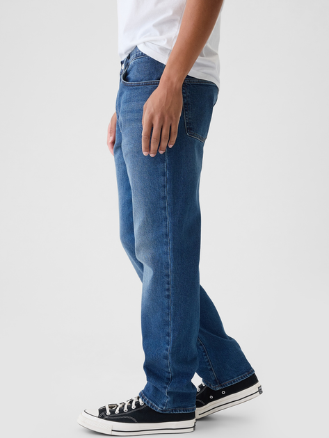 Джинси Regular fit чоловічі GAP 709193-00 W30L32 Сині (1200056570871) - зображення 3