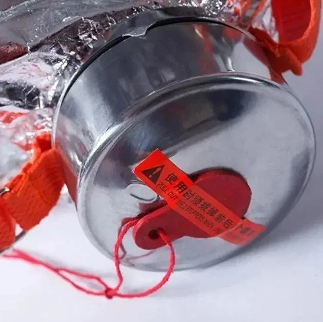 Протигаз Fire mask TZL 30, сірий - зображення 4