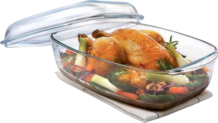 Naczynie Pyrex Essentials żaroodporne z pokrywką 4.6 l (5904134113955) - obraz 2