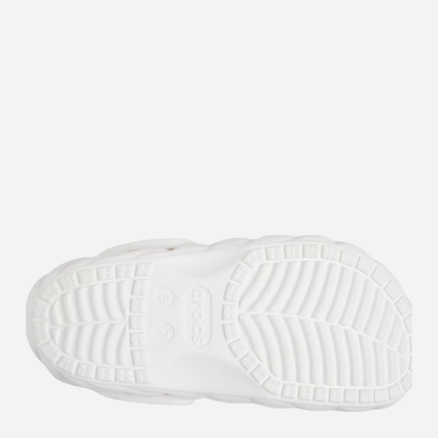 Chodaki damskie ocieplane Crocs Classic Lined Overpruff Clog 210059-100 36-37 (M4/W6) Białe (0196265759989) - obraz 7