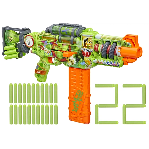 Zabawkowy blaster Hasbro Corrupter Nerf Zombie F8962 (5010996257857) - obraz 5